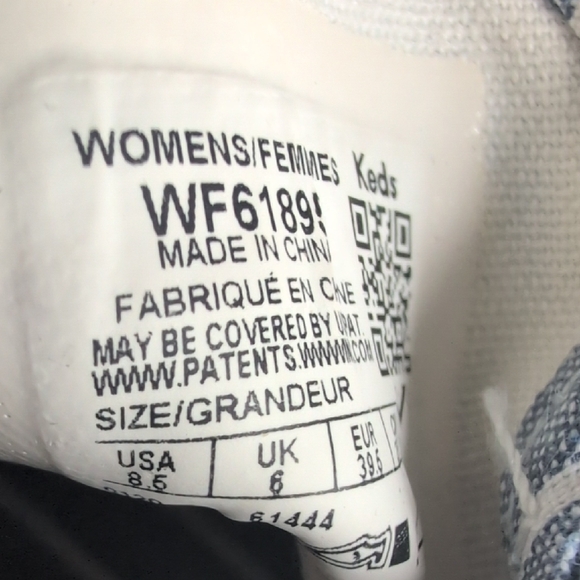 Keds Women's Floral Embroidered Sneakers - Picture 8 of 9